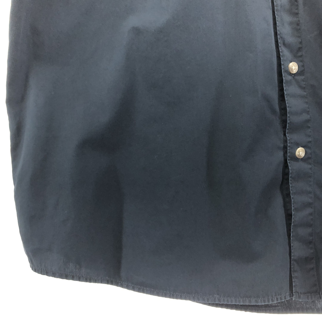 90s-00'S Columbia PFG Hidden Button Down Short Sleeve Fishing Shirt Men's XL cotton black type Vintage Second Hand