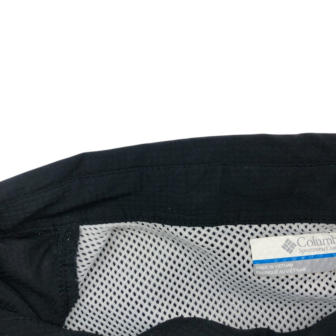 Columbia PFG OMNI-SHADE Ripstop Button-down Short Sleeve Fishing Shirt, Men's M unclear black type Vintage Second Hand