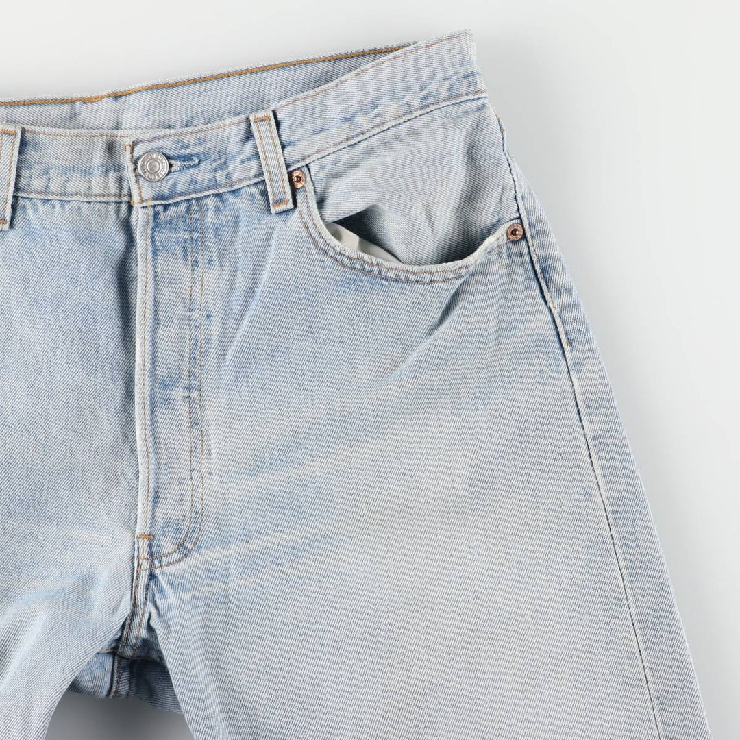 00'S Levi's 0501-0134 Straight denim pants for men, size W33 cotton blue type Vintage Second Hand