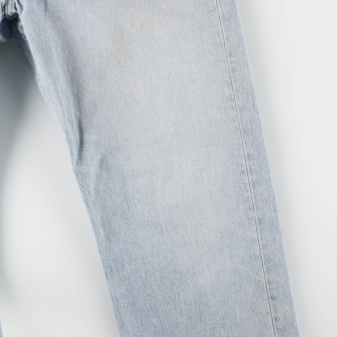 00'S Levi's 0501-0134 Straight denim pants for men, size W33 cotton blue type Vintage Second Hand