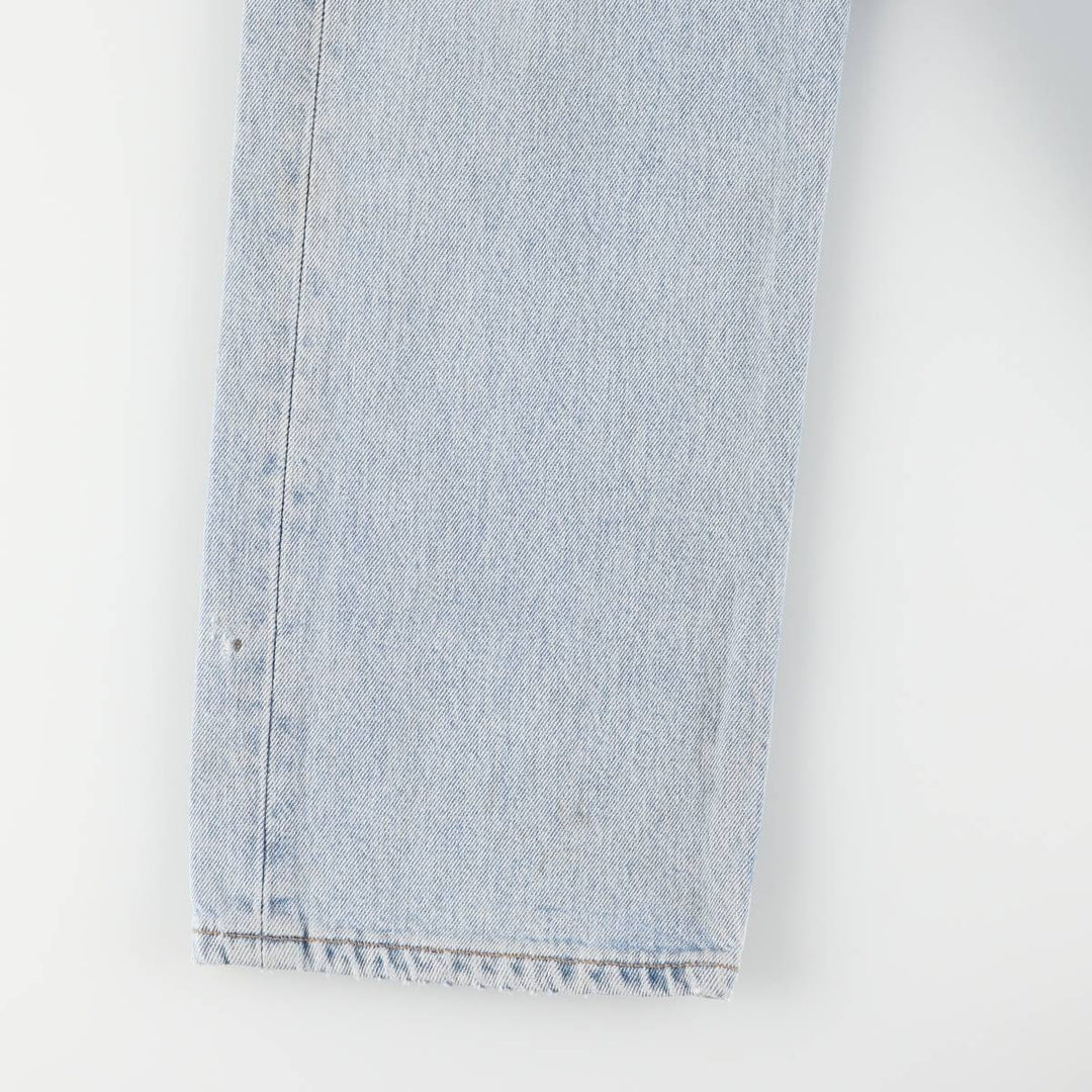 00'S Levi's 0501-0134 Straight denim pants for men, size W33 cotton blue type Vintage Second Hand