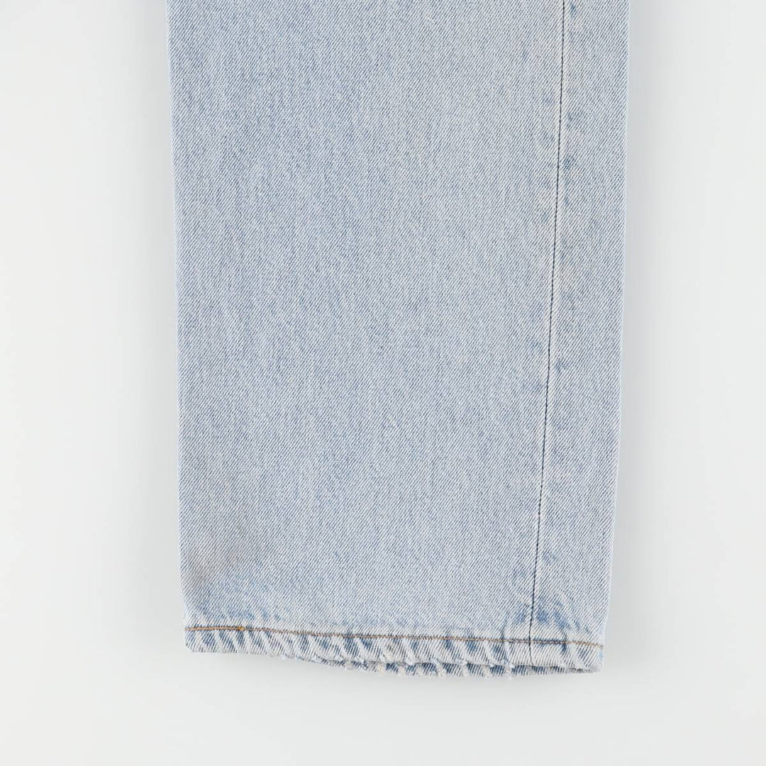 00'S Levi's 0501-0134 Straight denim pants for men, size W33 cotton blue type Vintage Second Hand