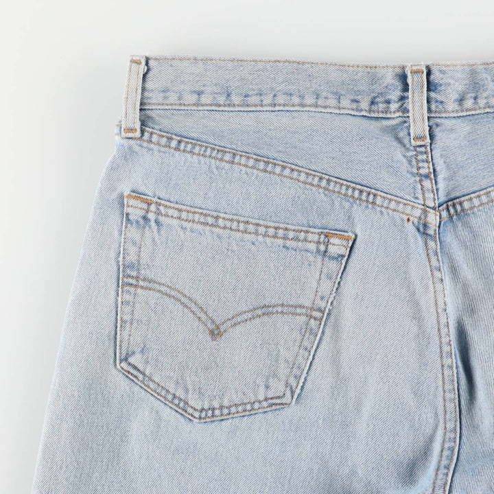 00'S Levi's 0501-0134 Straight denim pants for men, size W33 cotton blue type Vintage Second Hand