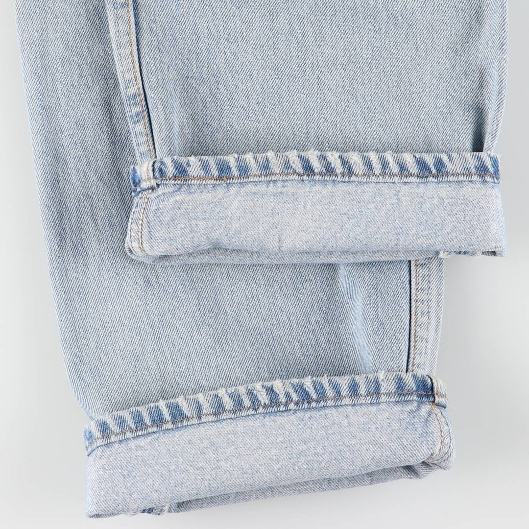 00'S Levi's 0501-0134 Straight denim pants for men, size W33 cotton blue type Vintage Second Hand