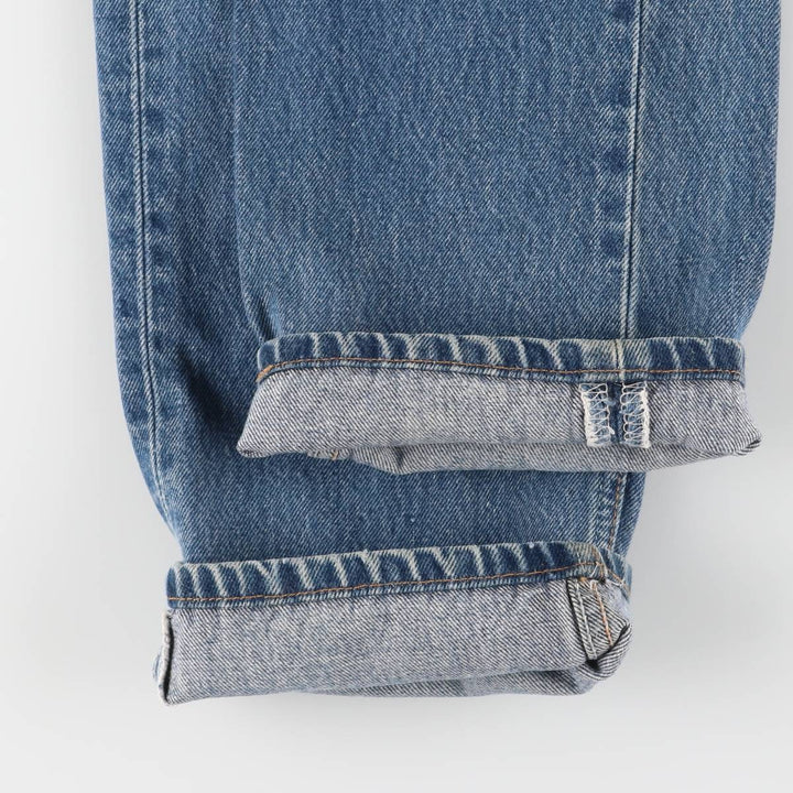 90'S Levi's 6501-0166 Straight Denim Pants, Women's, Size L (w30), Vintage cotton blue type Vintage Second Hand
