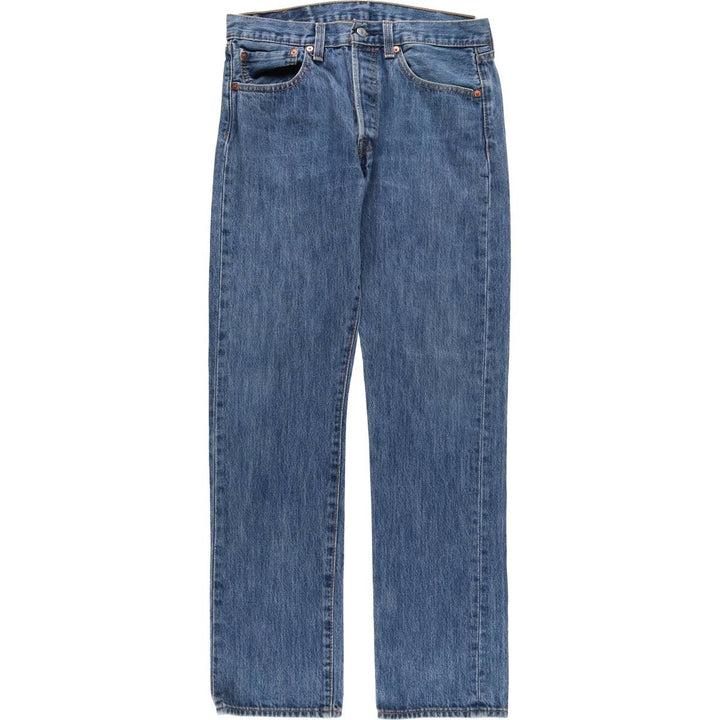 Levi's 501 straight denim pants for men, equivalent to w31 cotton blue type Vintage Second Hand