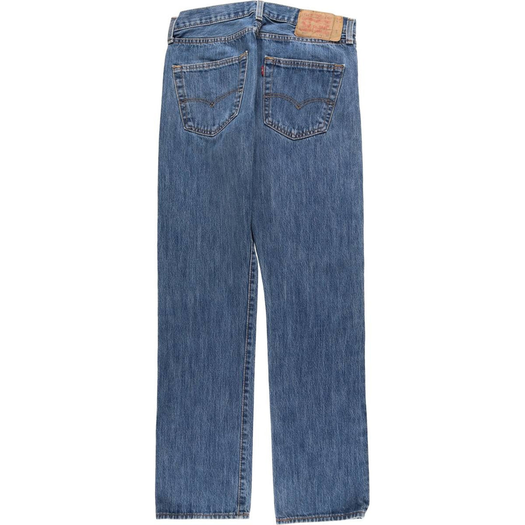 Levi's 501 straight denim pants for men, equivalent to w31 cotton blue type Vintage Second Hand