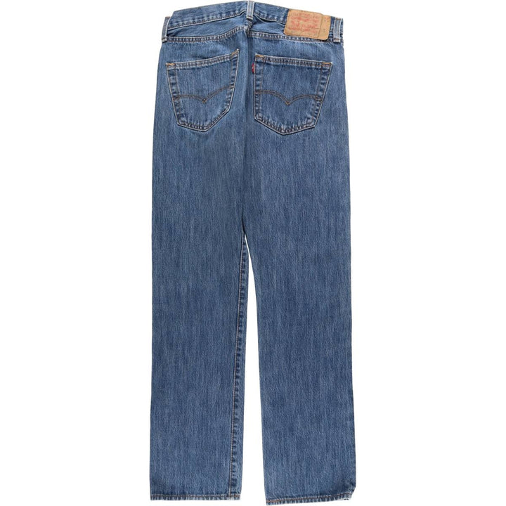 Levi's 501 straight denim pants for men, equivalent to w31 cotton blue type Vintage Second Hand