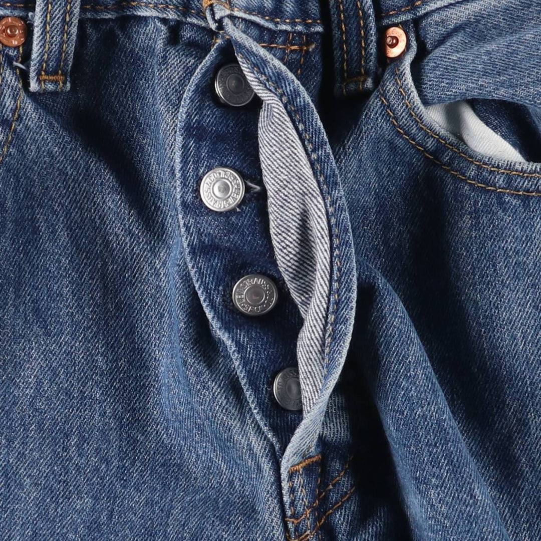 Levi's 501 straight denim pants for men, equivalent to w31 cotton blue type Vintage Second Hand