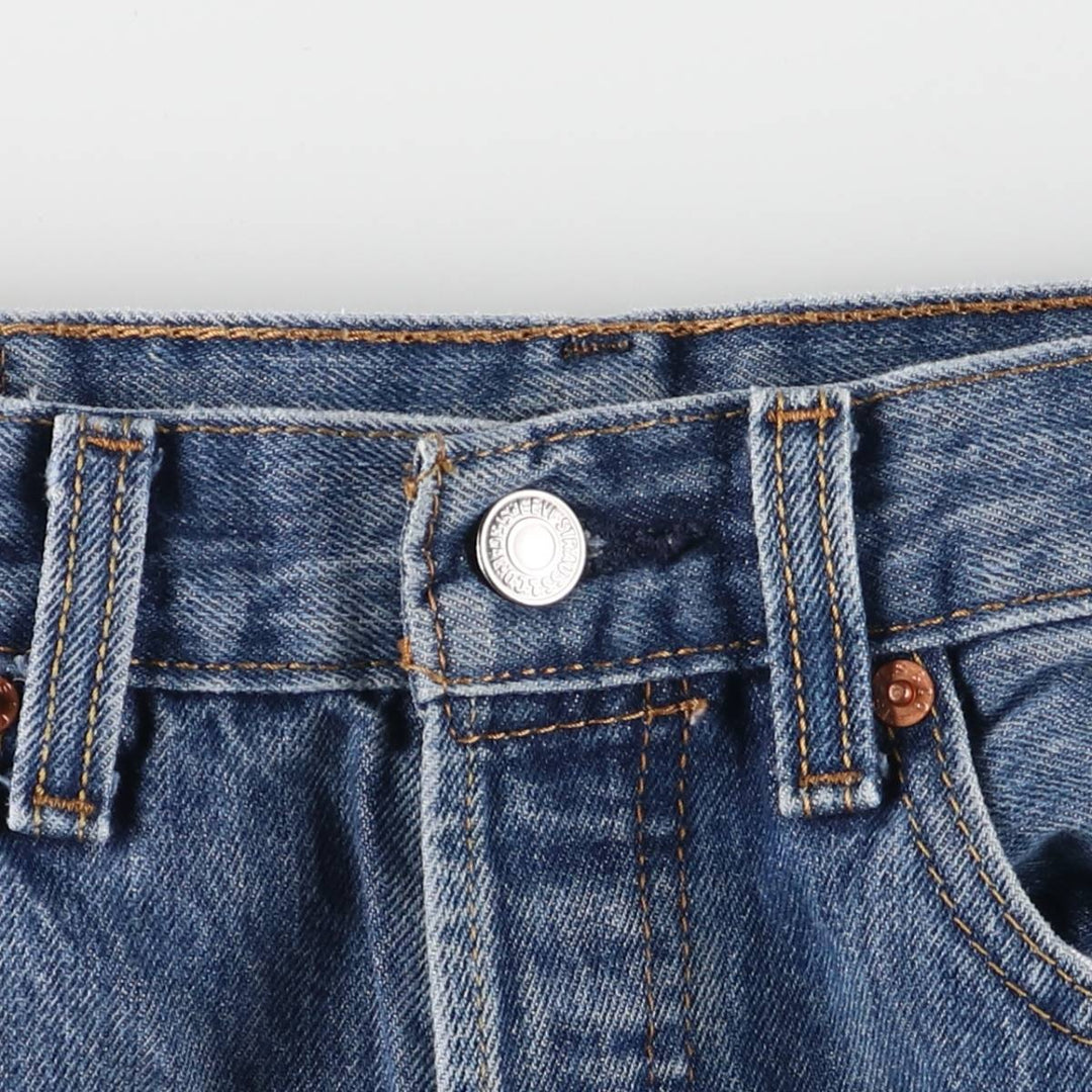Levi's 501 straight denim pants for men, equivalent to w31 cotton blue type Vintage Second Hand
