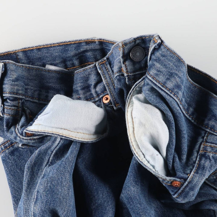 Levi's 501 straight denim pants for men, equivalent to w31 cotton blue type Vintage Second Hand
