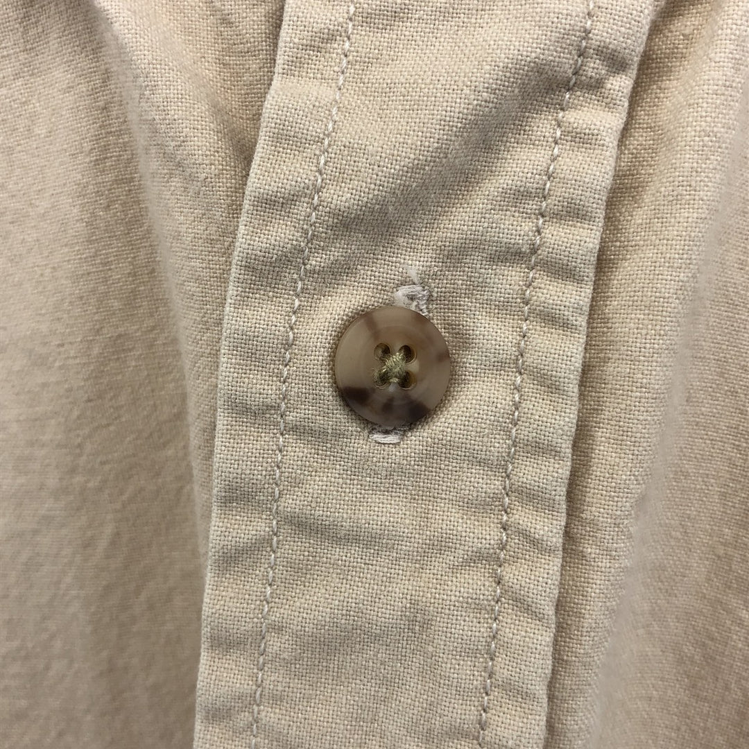 Carhartt button-down short-sleeve work shirt, men's XL size unclear Beige type Vintage Second Hand