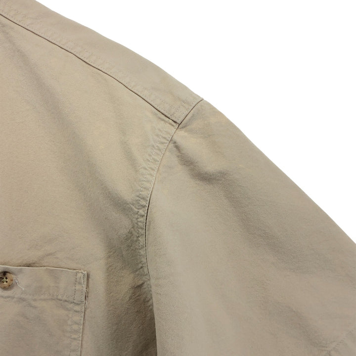 Carhartt button-down short-sleeve work shirt, men's XL size unclear Beige type Vintage Second Hand