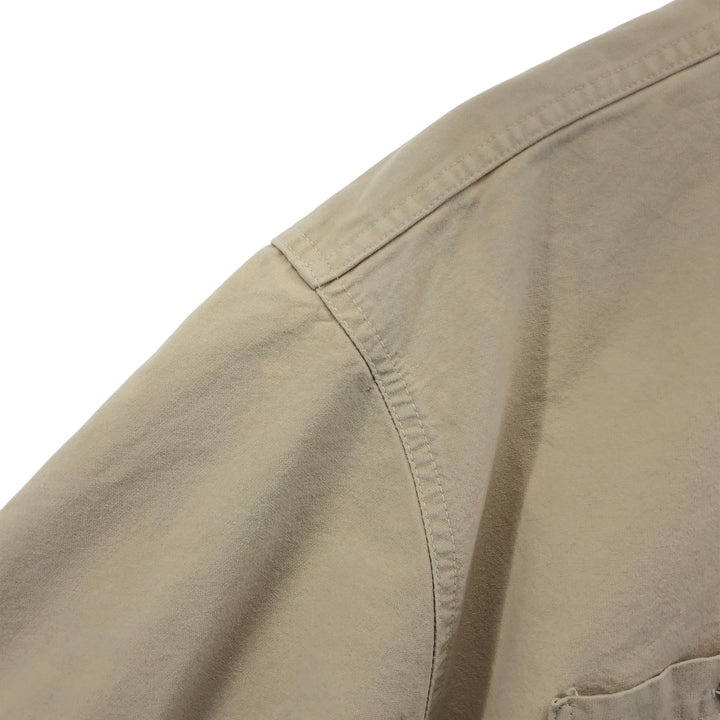 Carhartt button-down short-sleeve work shirt, men's XL size unclear Beige type Vintage Second Hand