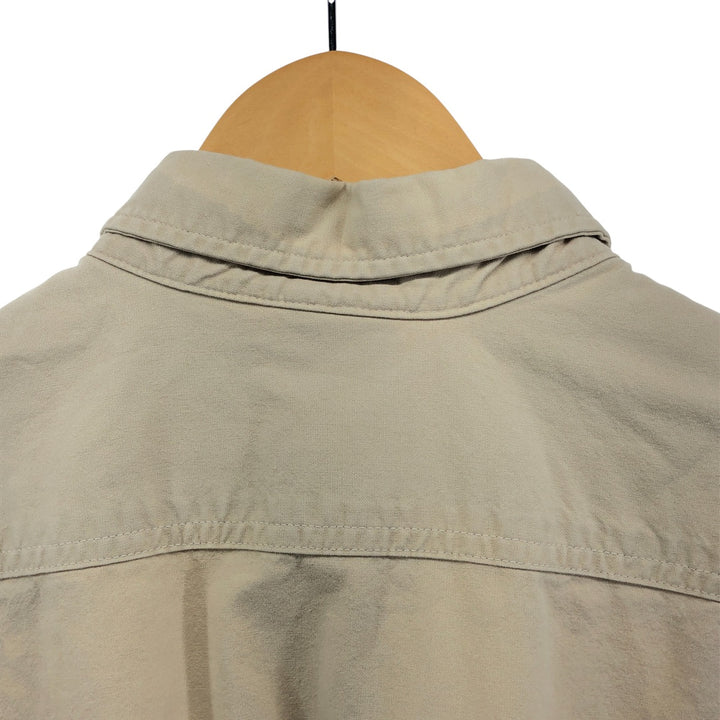 Carhartt button-down short-sleeve work shirt, men's XL size unclear Beige type Vintage Second Hand