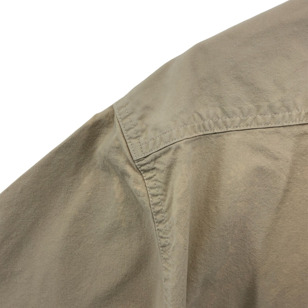 Carhartt button-down short-sleeve work shirt, men's XL size unclear Beige type Vintage Second Hand