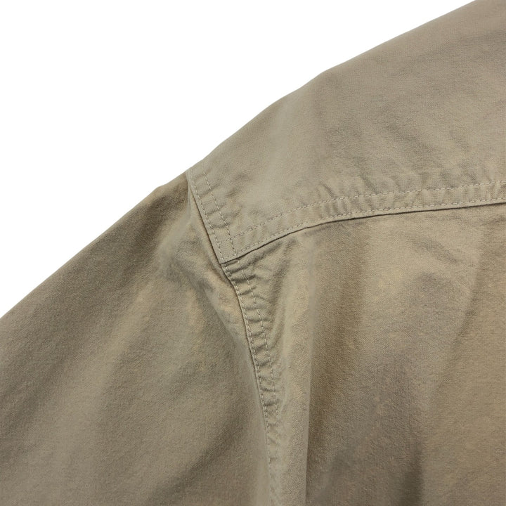 Carhartt button-down short-sleeve work shirt, men's XL size unclear Beige type Vintage Second Hand