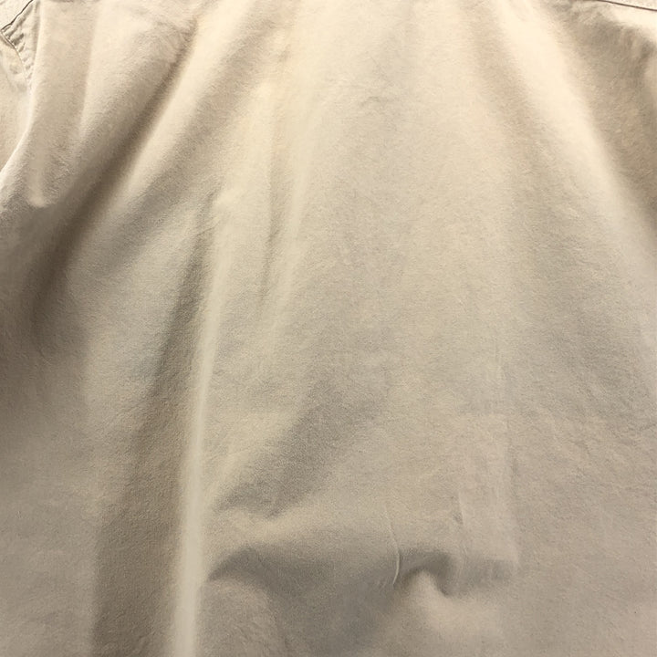 Carhartt button-down short-sleeve work shirt, men's XL size unclear Beige type Vintage Second Hand