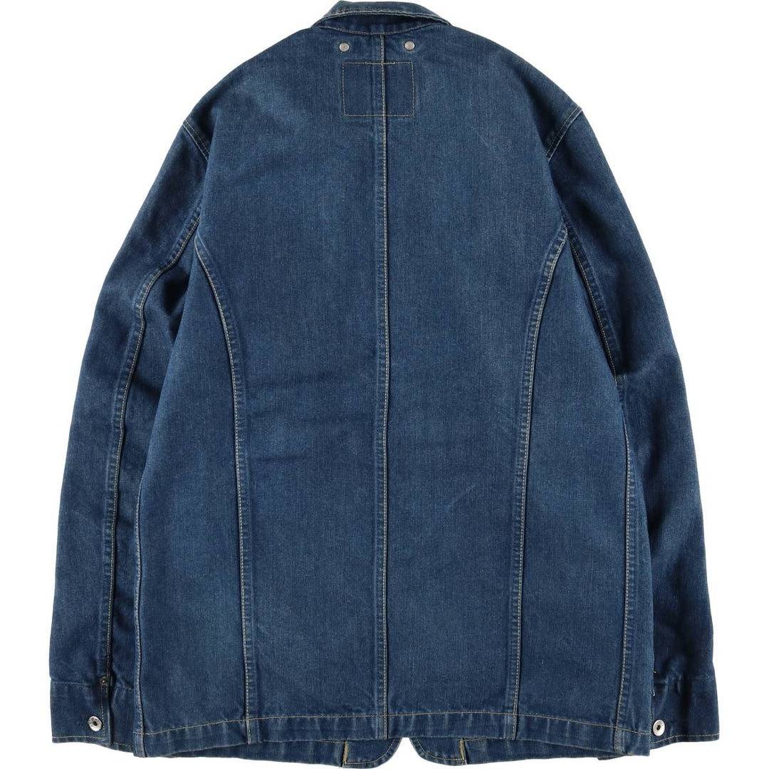 00'S Levi's 70530-0415 Euro model denim coveralls, men's size M cotton blue type Vintage Second Hand