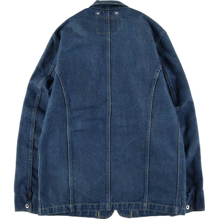 00'S Levi's 70530-0415 Euro model denim coveralls, men's size M cotton blue type Vintage Second Hand