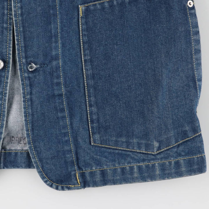 00'S Levi's 70530-0415 Euro model denim coveralls, men's size M cotton blue type Vintage Second Hand