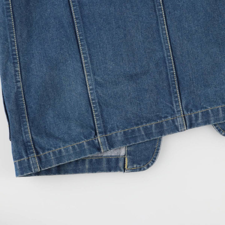 00'S Levi's 70530-0415 Euro model denim coveralls, men's size M cotton blue type Vintage Second Hand