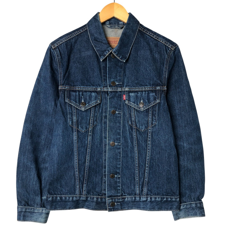 90'S Levi's 70500-0489 denim jacket, denim jacket, men's size M, vintage cotton blue type Vintage Second Hand