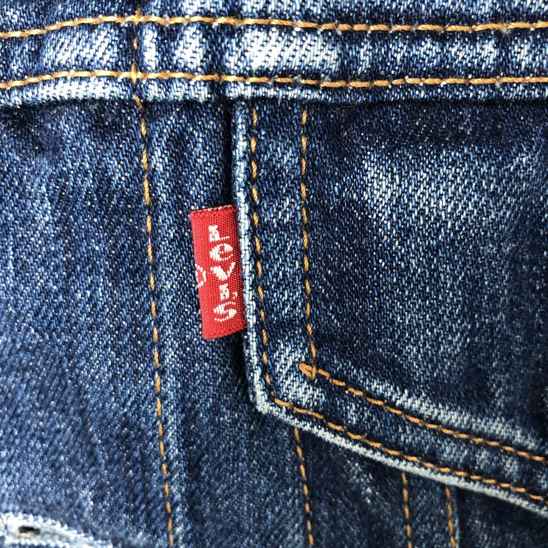 90'S Levi's 70500-0489 denim jacket, denim jacket, men's size M, vintage cotton blue type Vintage Second Hand