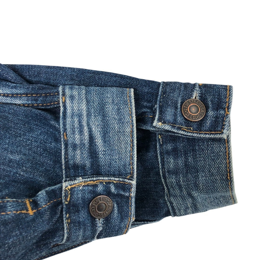 90'S Levi's 70500-0489 denim jacket, denim jacket, men's size M, vintage cotton blue type Vintage Second Hand