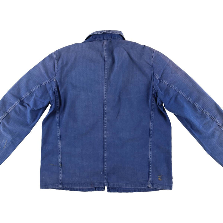 Herringbone Euro Work Coveralls Men's Size L cotton blue type Vintage Second Hand