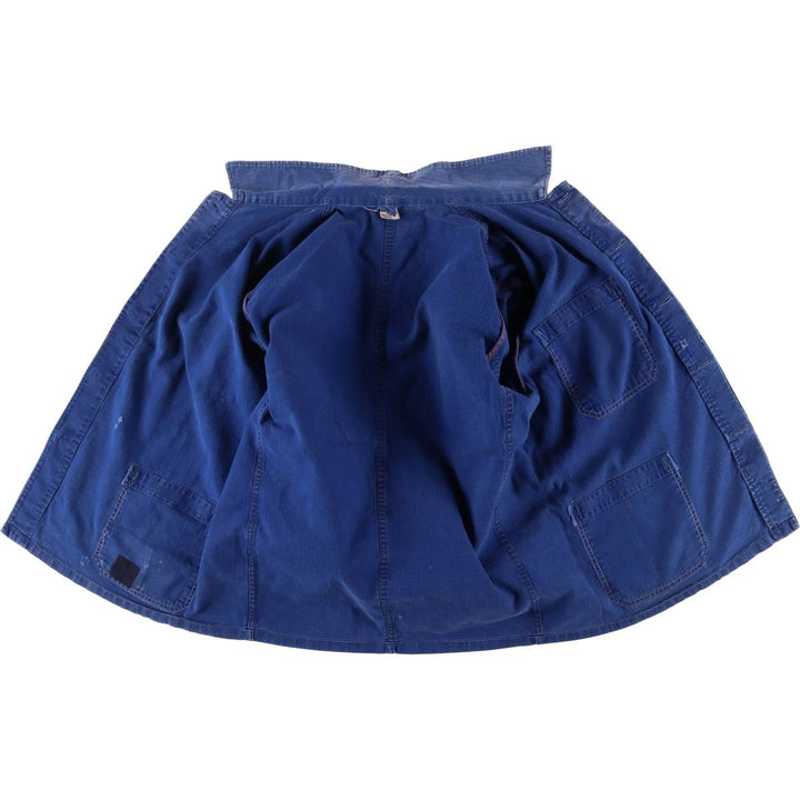 Herringbone Euro Work Coveralls Men's Size L cotton blue type Vintage Second Hand