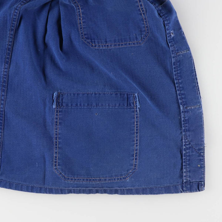 Herringbone Euro Work Coveralls Men's Size L cotton blue type Vintage Second Hand