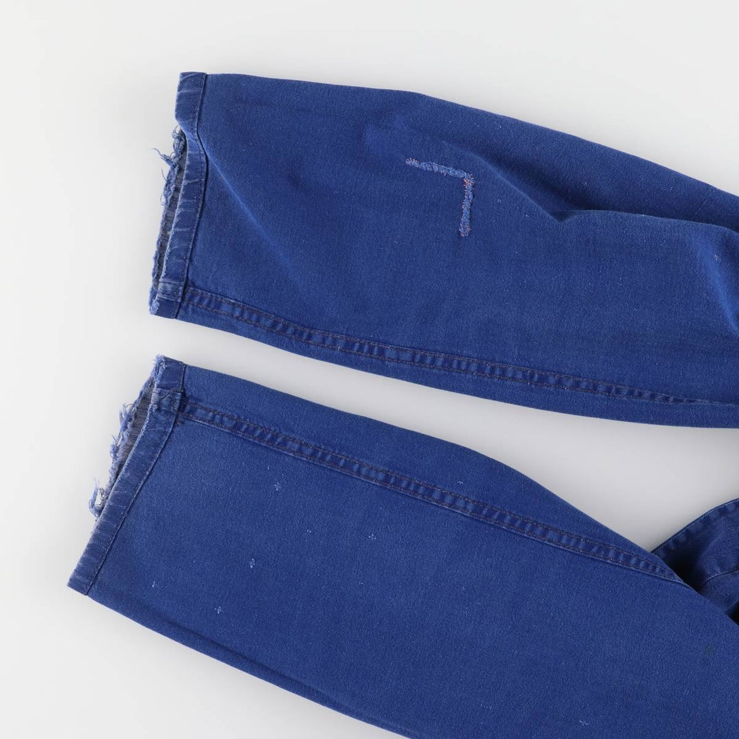 Herringbone Euro Work Coveralls Men's Size L cotton blue type Vintage Second Hand