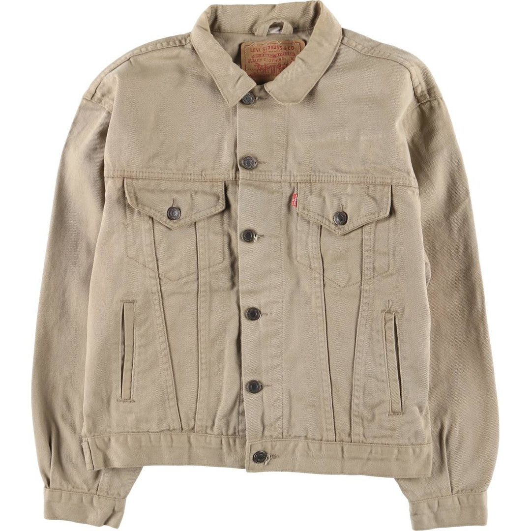 Levi's 70503 02 Trucker Type Jacket, Men's Size S unclear Beige type Vintage Second Hand