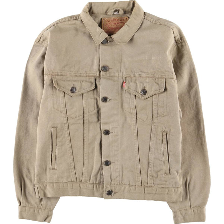 Levi's 70503 02 Trucker Type Jacket, Men's Size S unclear Beige type Vintage Second Hand