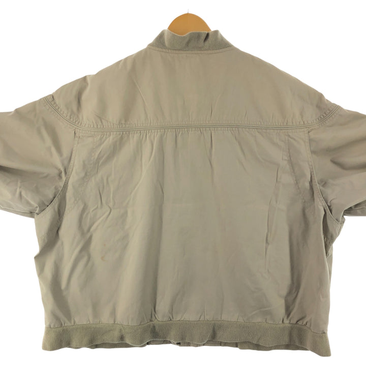 90'S Catalina La Paz Derby Jacket Cup Shoulder Jacket Men's XL Vintage cotton Beige type Vintage Second Hand