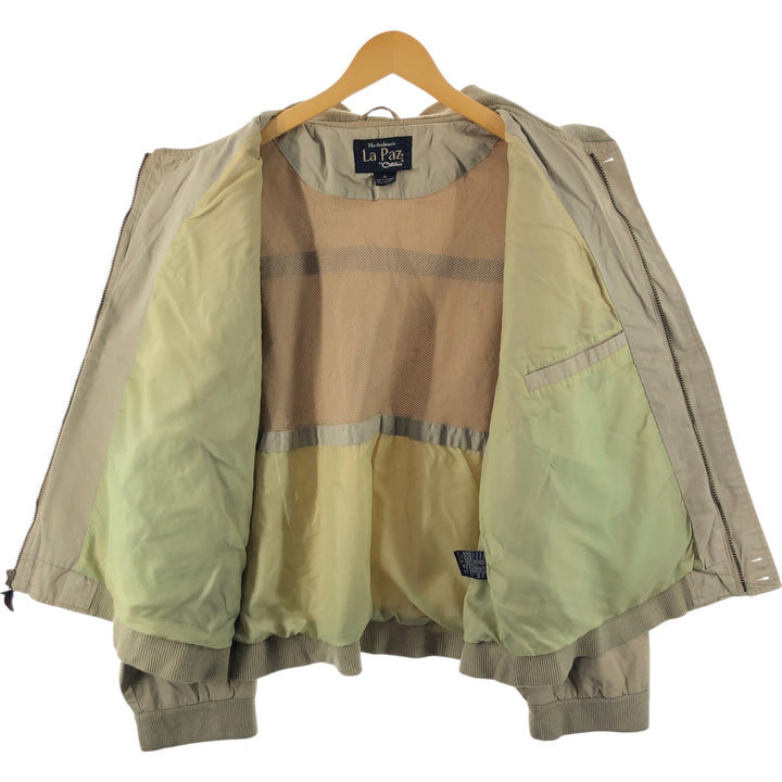 90'S Catalina La Paz Derby Jacket Cup Shoulder Jacket Men's XL Vintage cotton Beige type Vintage Second Hand