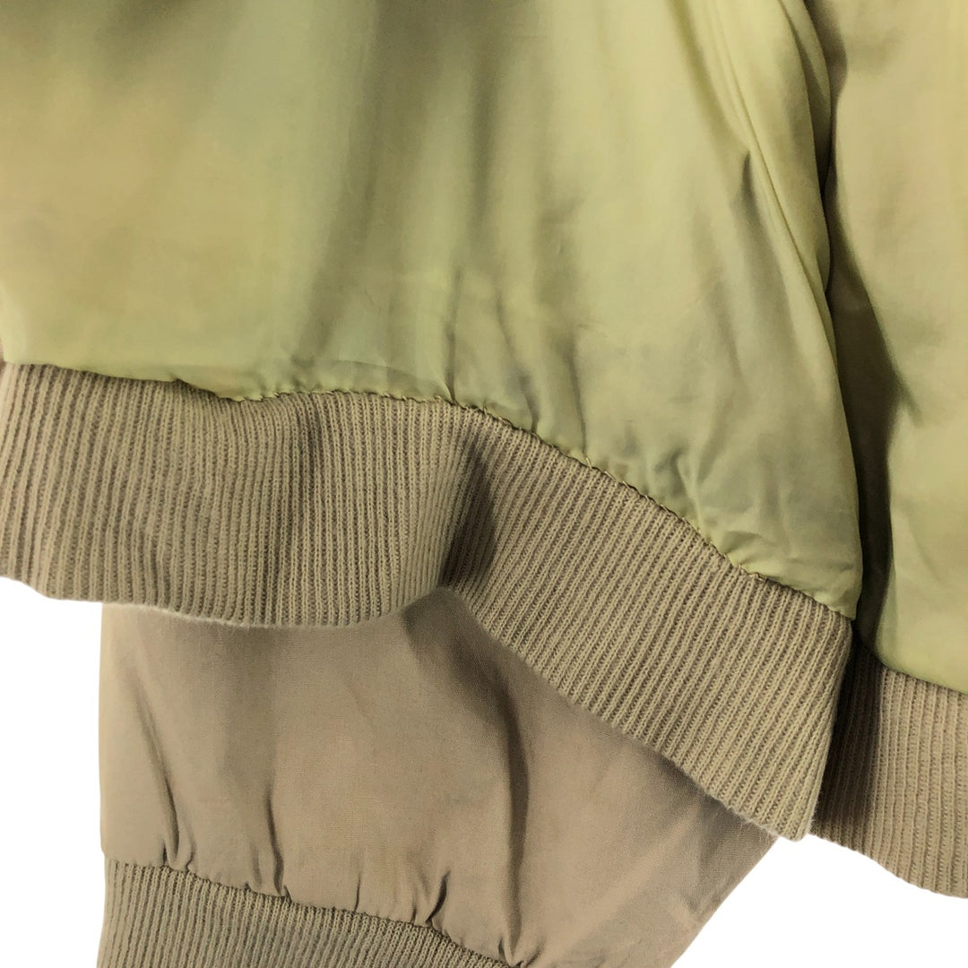 90'S Catalina La Paz Derby Jacket Cup Shoulder Jacket Men's XL Vintage cotton Beige type Vintage Second Hand