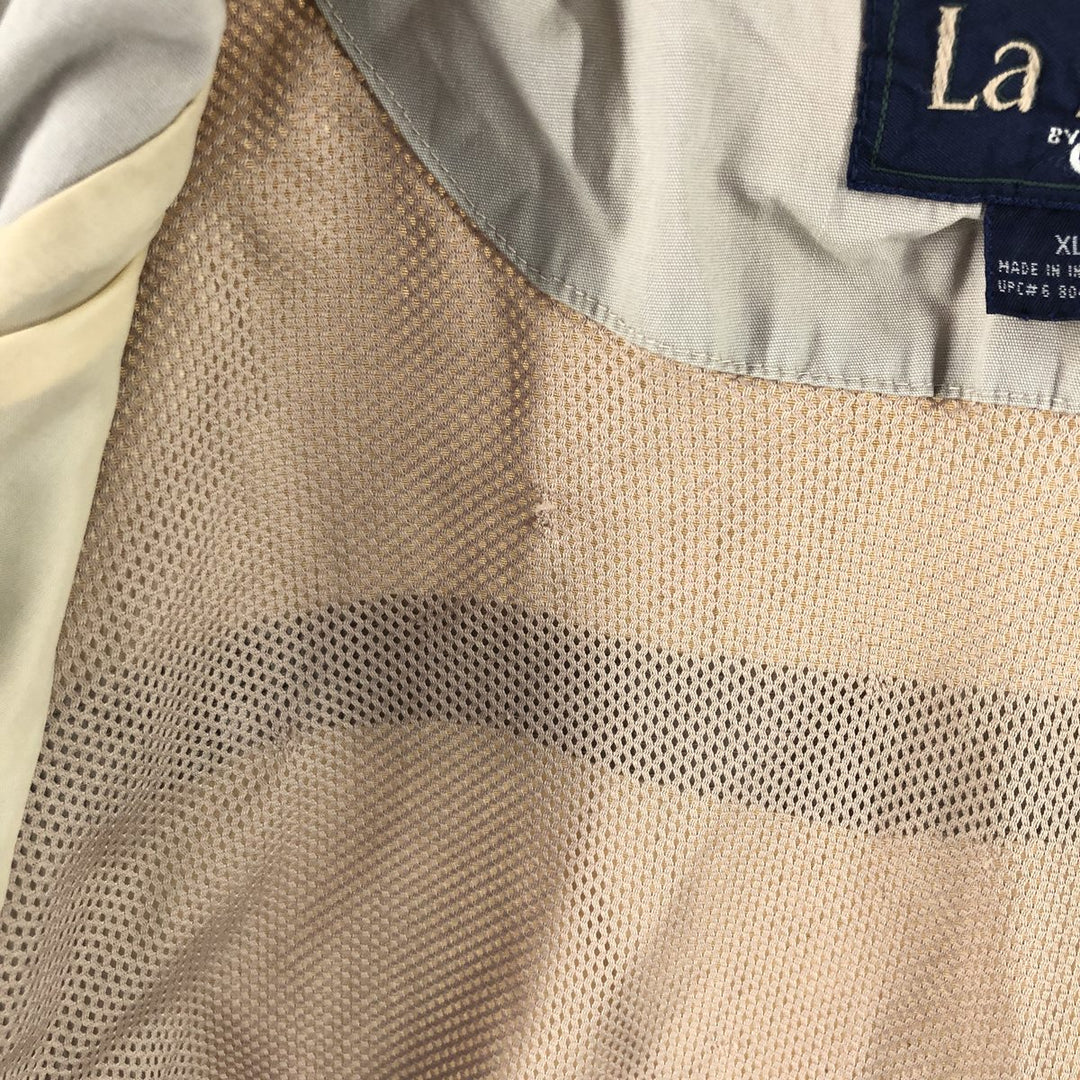 90'S Catalina La Paz Derby Jacket Cup Shoulder Jacket Men's XL Vintage cotton Beige type Vintage Second Hand