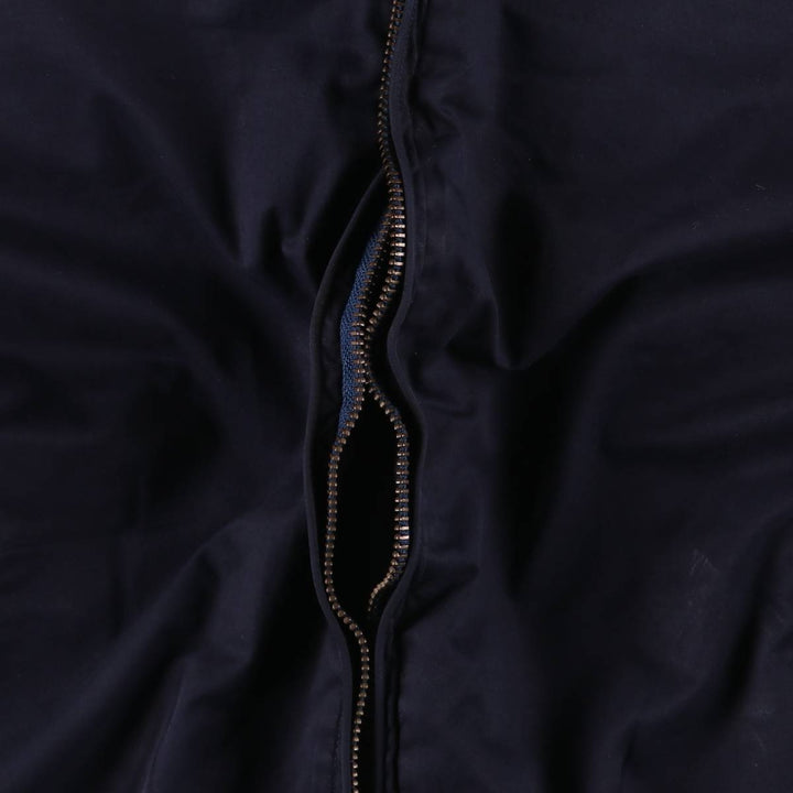 90s~00'S Timberland WEATHERGEAR Cotton Blouson Men's XL cotton navy blue type Vintage Second Hand
