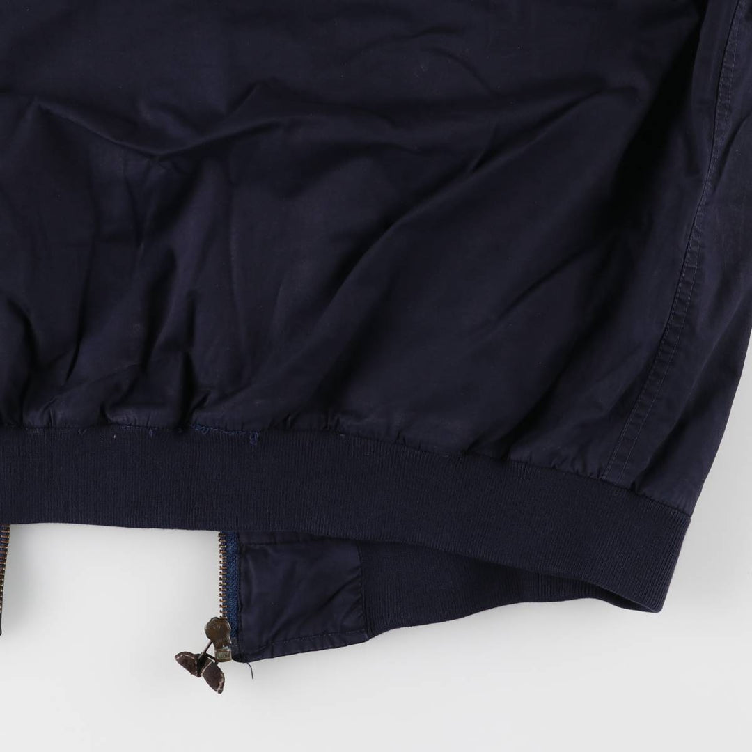 90s~00'S Timberland WEATHERGEAR Cotton Blouson Men's XL cotton navy blue type Vintage Second Hand