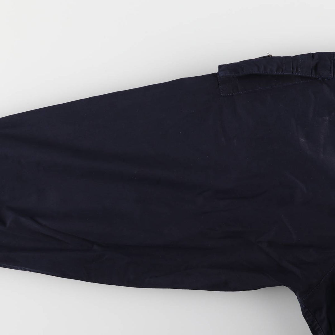 90s~00'S Timberland WEATHERGEAR Cotton Blouson Men's XL cotton navy blue type Vintage Second Hand