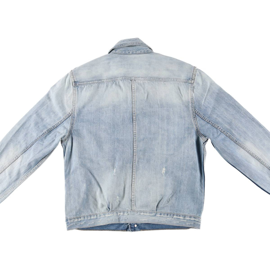 00s~ Calvin Klein JEANS denim jacket, men's size L cotton blue type Vintage Second Hand