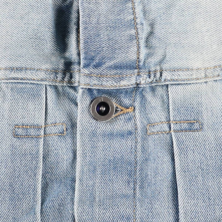 00s~ Calvin Klein JEANS denim jacket, men's size L cotton blue type Vintage Second Hand