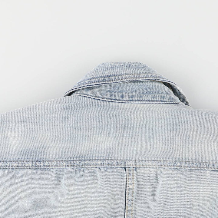 00s~ Calvin Klein JEANS denim jacket, men's size L cotton blue type Vintage Second Hand