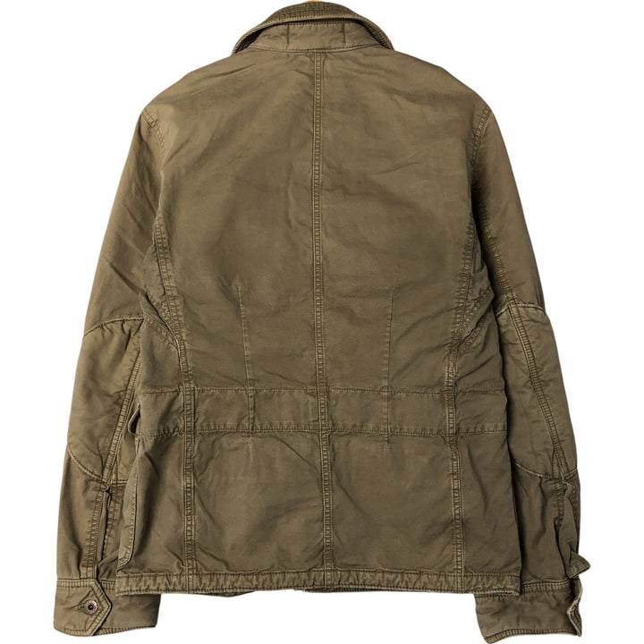 00'S Ralph Lauren POLO JEANS COMPANY Military Jacket Men's M cotton Khaki type Vintage Second Hand