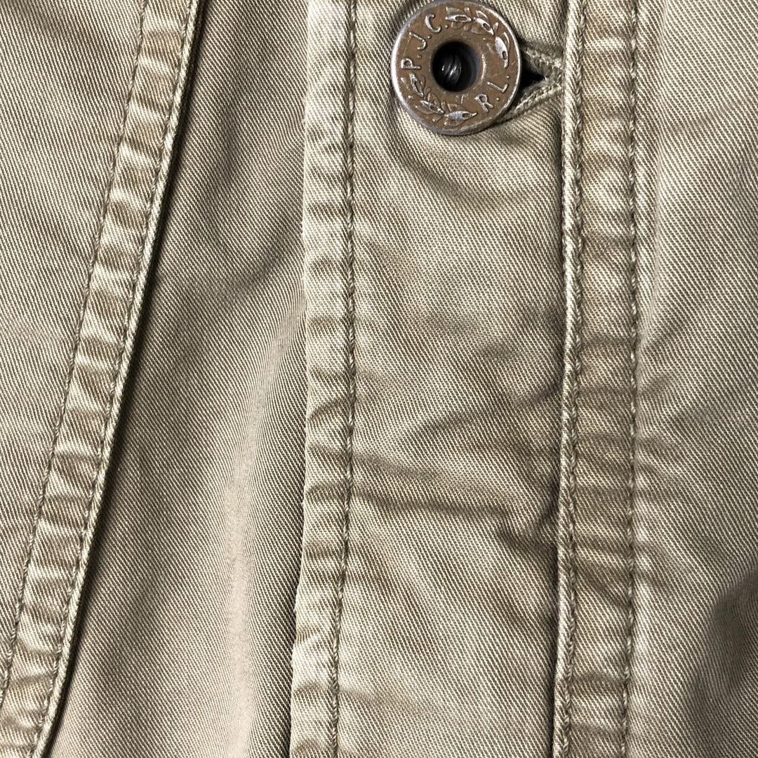 00'S Ralph Lauren POLO JEANS COMPANY Military Jacket Men's M cotton Khaki type Vintage Second Hand