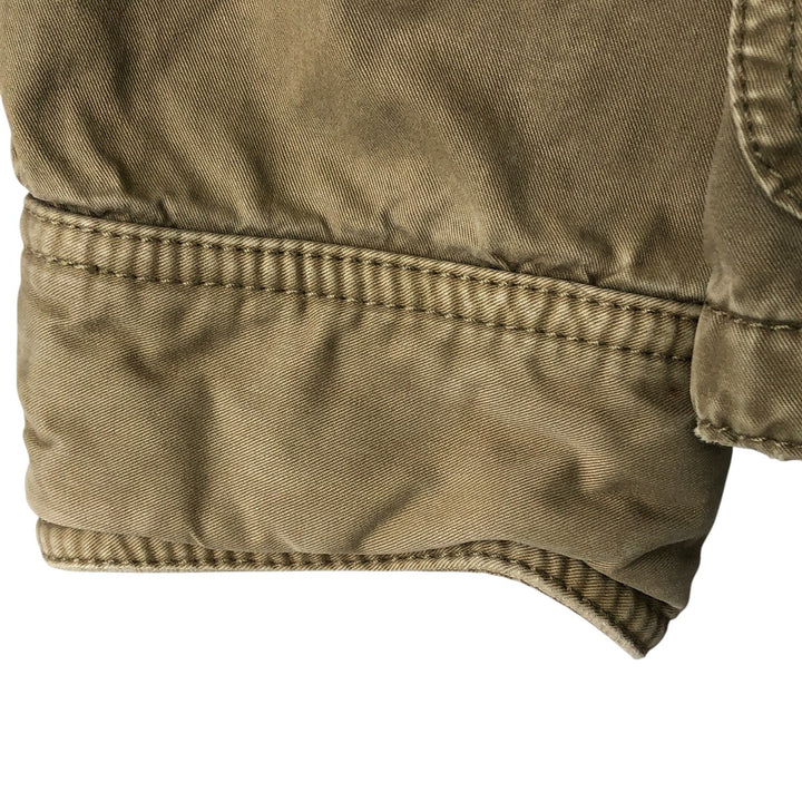 00'S Ralph Lauren POLO JEANS COMPANY Military Jacket Men's M cotton Khaki type Vintage Second Hand