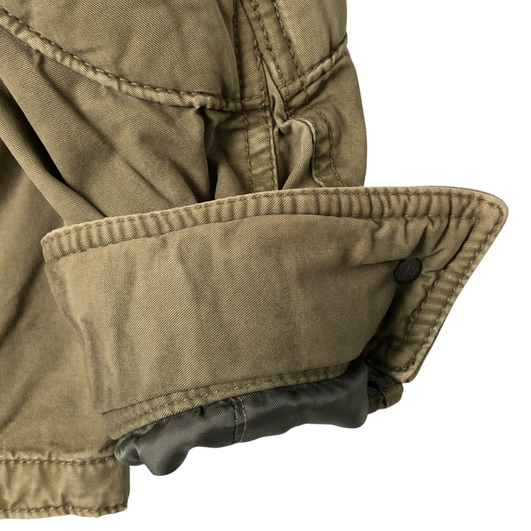 00'S Ralph Lauren POLO JEANS COMPANY Military Jacket Men's M cotton Khaki type Vintage Second Hand