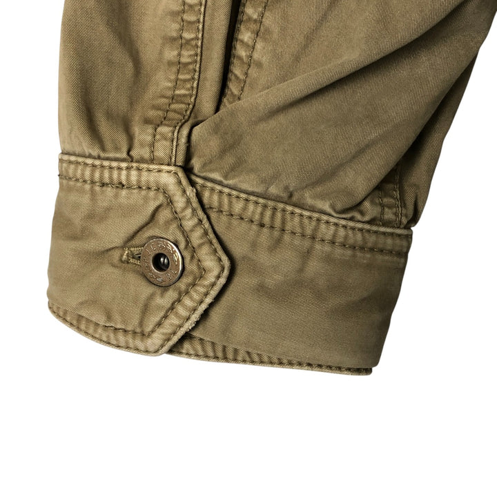 00'S Ralph Lauren POLO JEANS COMPANY Military Jacket Men's M cotton Khaki type Vintage Second Hand